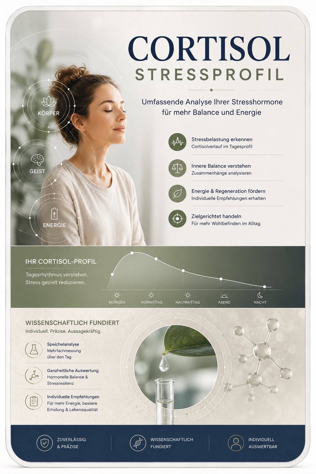 Cortisol Stressprofil